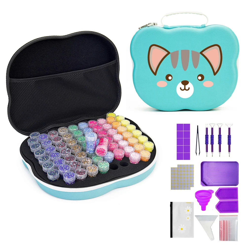 Large Capacity Diamond Painting Accessories Kit with Tools Diamond Tools Handbag