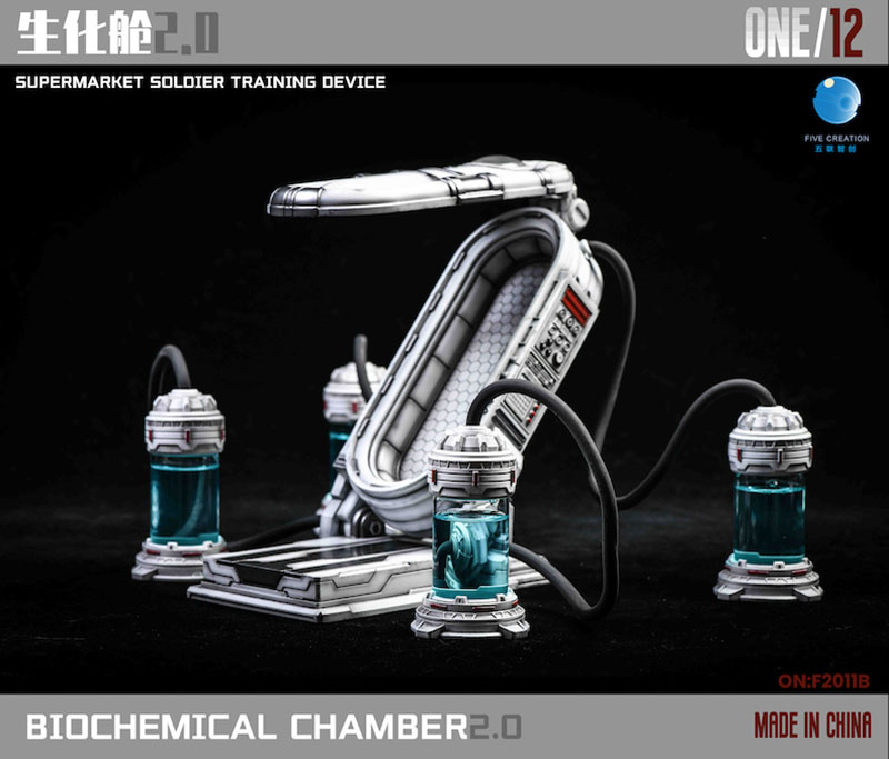 FIVETOYS 1/12 Scale Biochemical Chamber FS2011 Scene Accessories Props Fit 6'' Soldier Action Figure Dolls-aliexpress
