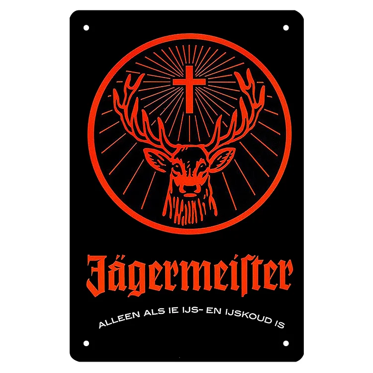Jagermeister Liqueur Beer - Vintage Tin Signs/Wooden Signs 8*12Inch/12*16Inch