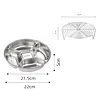 304 Stainless Steel Deepened Five-Compartment Steaming Pan