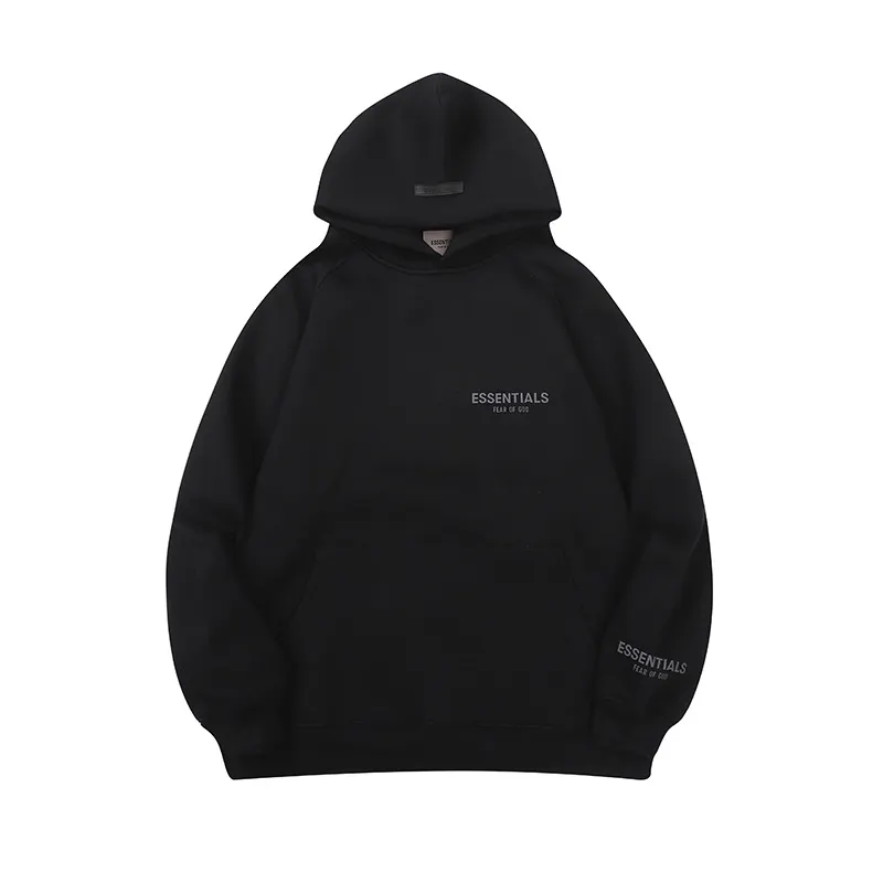 Essentials Minimalist Plain Hoodie