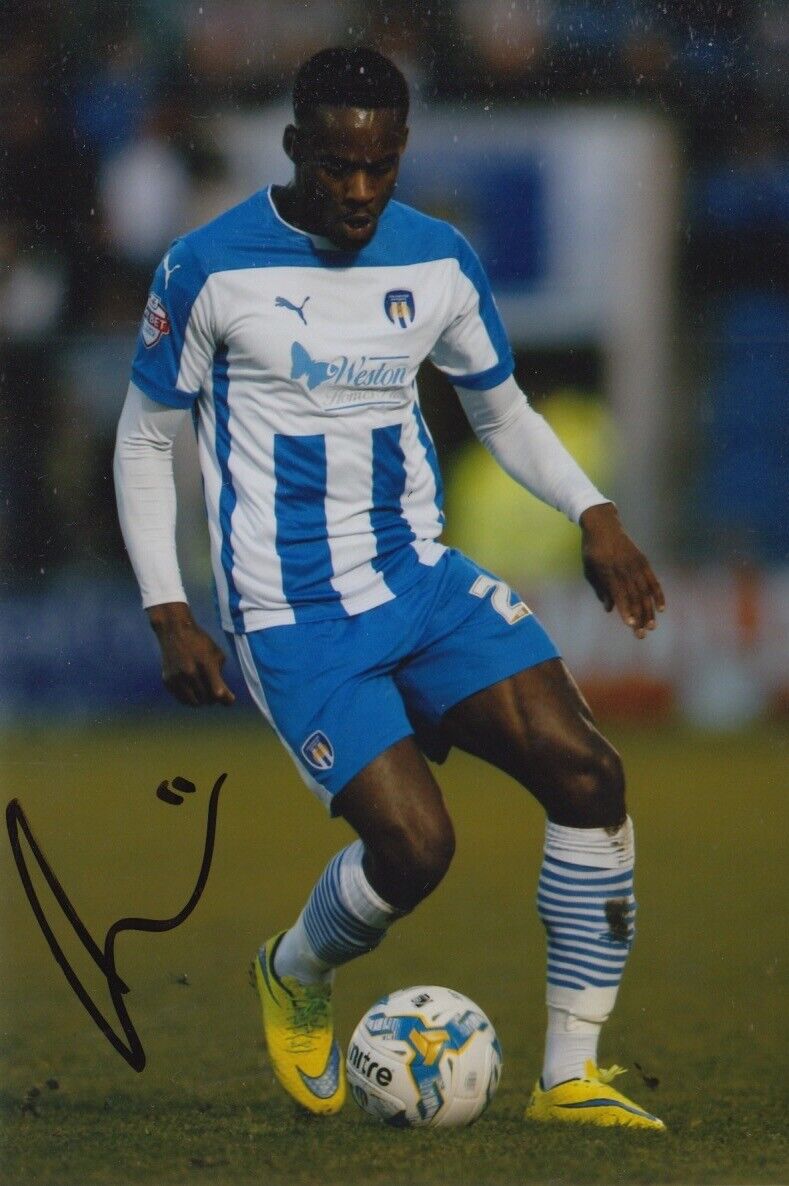 GAVIN MASSEY HAND SIGNED 6X4 Photo Poster painting - FOOTBALL AUTOGRAPH - COLCHESTER.