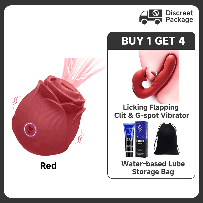 Violet Crown Rose Clitoral Sucker with 10 Sucking Modes