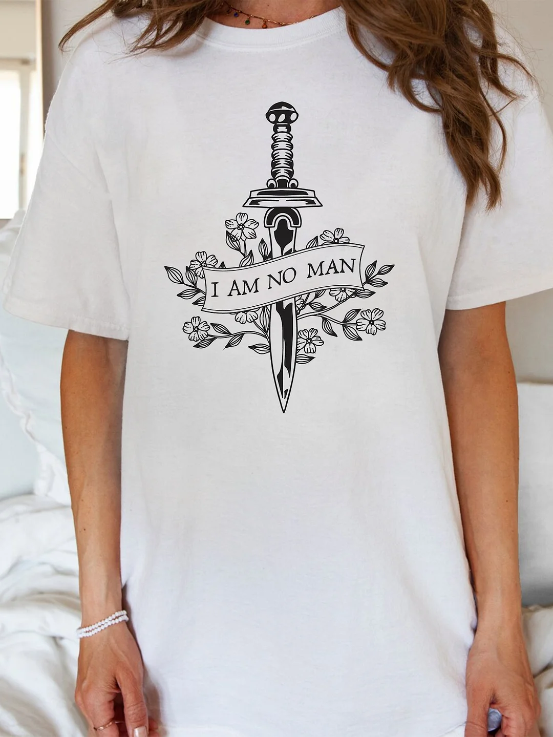 I Am No Man Shirt, Lord Of The Rings Shirt / DarkAcademias /Darkacademias