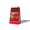2027 New DIY Diamond Painting Flower Desk Calendar Set 12-Month Flip Calendar Design Monthly Planner Office Desktop Decor