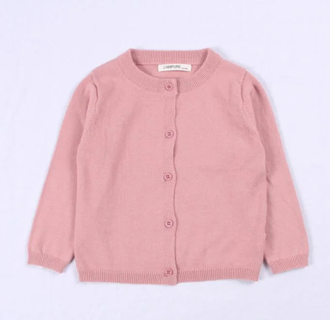 Brand Cotton Baby Girls Cardigan Children Sweatercoat Kids Sweater Baby Jacket Girl Outwear Autumn Coat Clothes Toddler