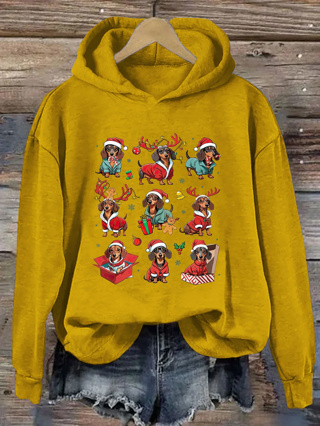 Dachshund Christmas Hoodie