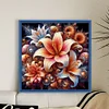 Fantasy Flower-11CT Stamped Cross Stitch 45*45cm