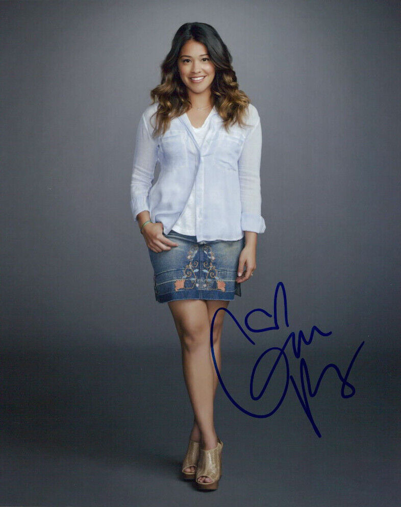 Gina Rodriguez signed authentic 8x10 Photo Poster painting COA