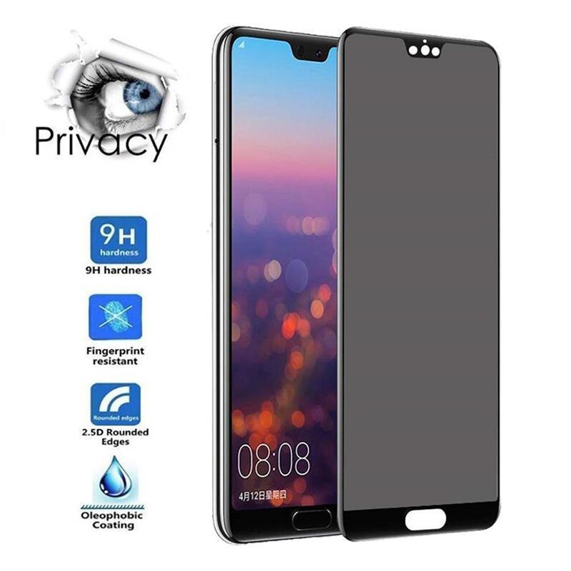 9H Full Coverage Anti-peep Tempered Glass Screen Protector for Huawei P30 P30Lite P20 Pro Lite Mate 20 Mate 20Lite Mate 20X Nova 3i 3E