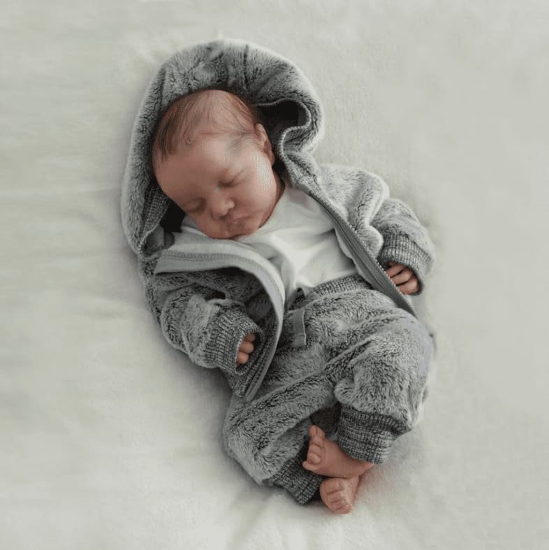 Reborn Baby Doll Boy Realistic 20'' Sike, Lifelike Soft Sleeping Silicone Doll, Birthday Present 2022 -Creativegiftss® - [product_tag] Creativegiftss.com