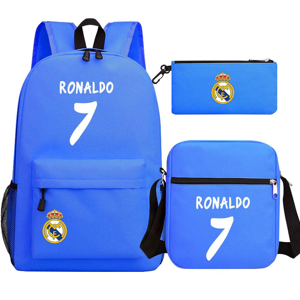 Mayoulove Cristiano Ronaldo Backpack Lightweight Design for School and Outdoor Activities-Mayoulove
