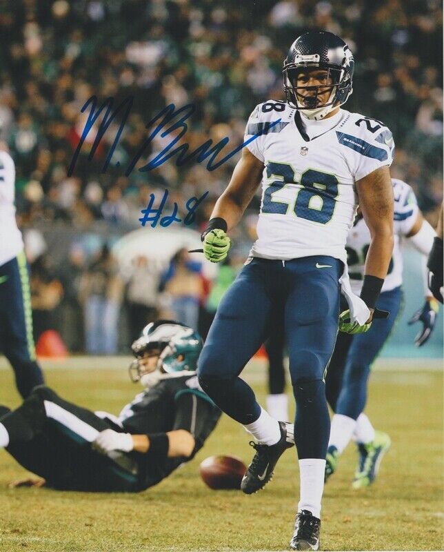 Marcus Burley Seattle Seahawks Autographed Signed 8x10 Photo Poster painting CFS Holo COA