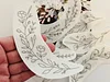 【9 PCS】Water Soluble Floral Border Hand Embroidery Pattern,peel and stick paper for ornaments