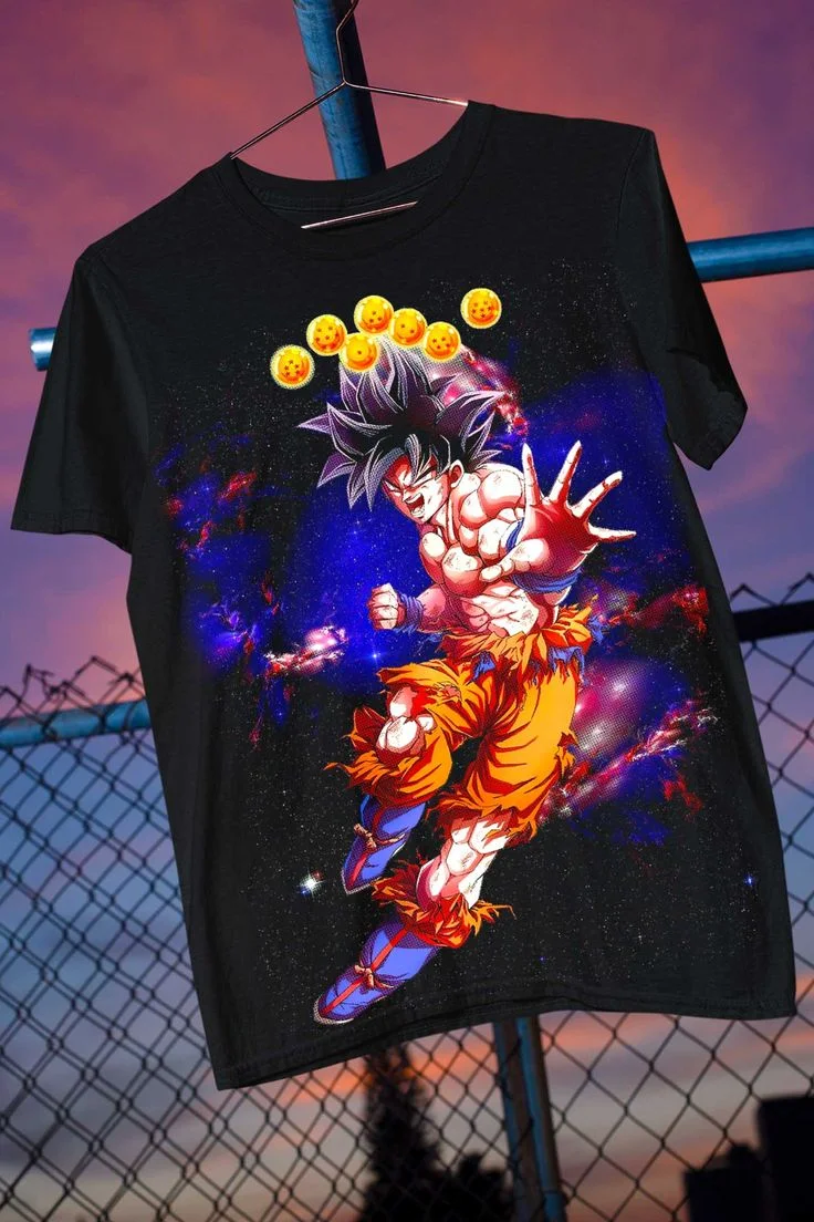 Dragon Ball Goku Anime Printed Men's T-shirt