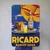 Ricard - Metal Tin Signs(8*12Inch/12*16Inch) - Bar