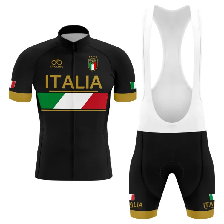 Italia Professional Team Men's Short Sleeve Cycling Kit