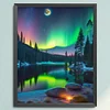 Aurora Scenery-11CT Stamped Cross Stitch 40*50cm/15.75*19.69in