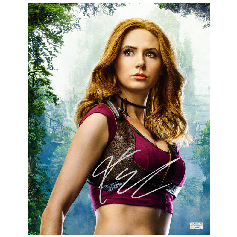 Karen Gillan Autographed 2019 Jumanji The Next Level Ruby 11x14 Photo Poster painting