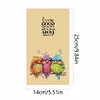 (US Only)DIY Diamond Art Greeting Cards Congratulations Cards & Gifts (10pcs Birds)