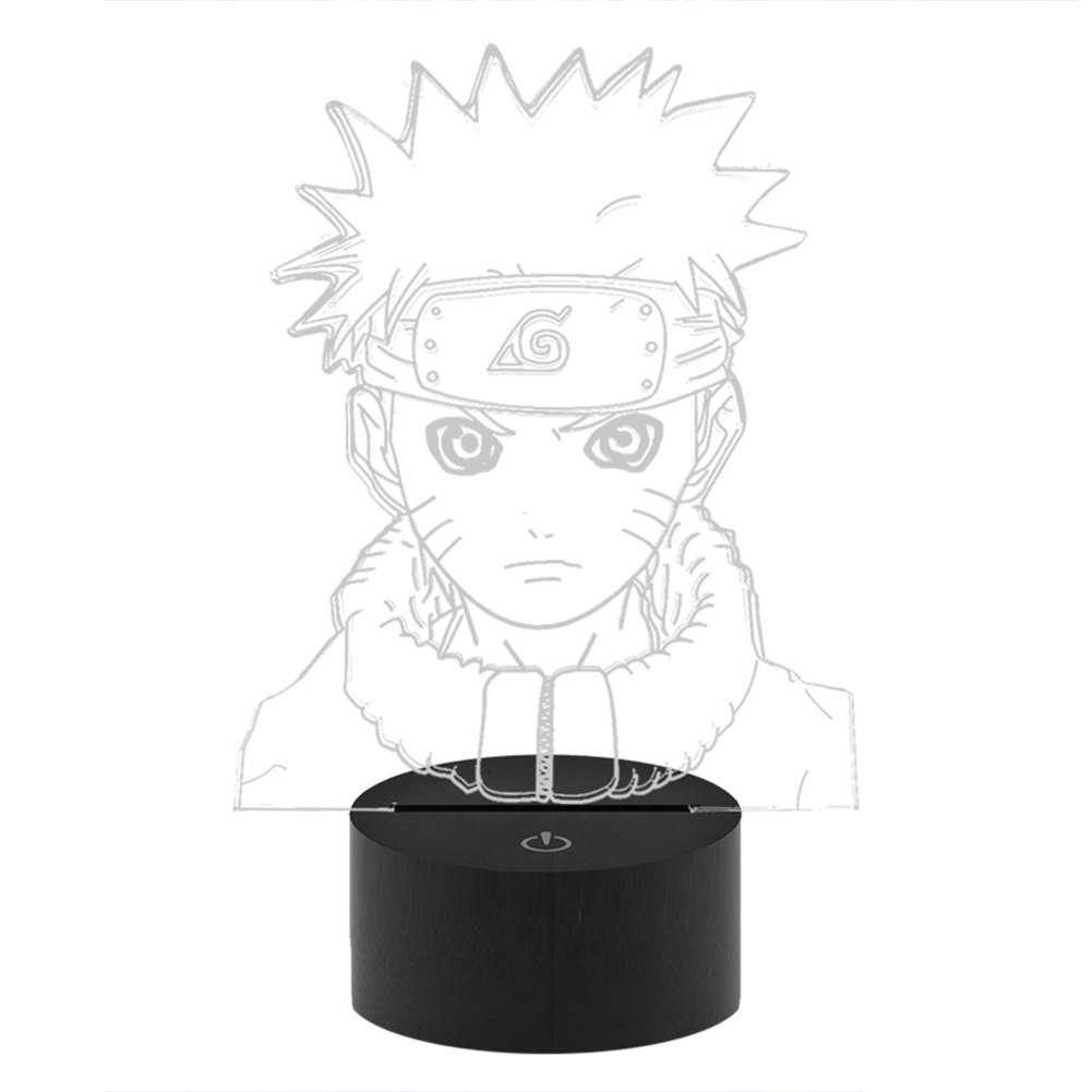 

Anime 3D Nightlight LED Kids Bedroom Touch Sensor Colorful Lamp Decor Gifts, And, 501 Original