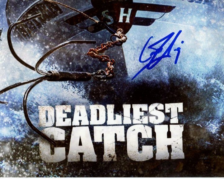 SIG HANSEN signed autographed DEADLIEST CATCH Photo Poster painting