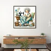 Sewing Grandma Full Counted Cross Stitch 14CT 2-Strand 40x40cm