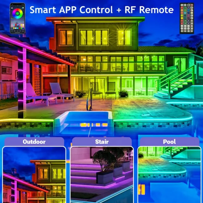 🎅 Early Christmas 49%OFF 🎅 Smart Rainbow LED Permanent Outdoor Light - Smartlight 🎁