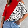 Gioiacombo™ Top a pannello con stampa leopardata con spalle scoperte