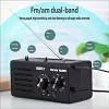W906 Portable Analog FM/AM Dual-Band Radio