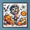 Multistyle Nuits D'Horreur D'Halloween - Peinture Diamant Ronde - 40 X 40 CM