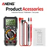 2000 Counts DC AC Voltage Tester Handheld NCV Digital Multimeter Tools (Black)