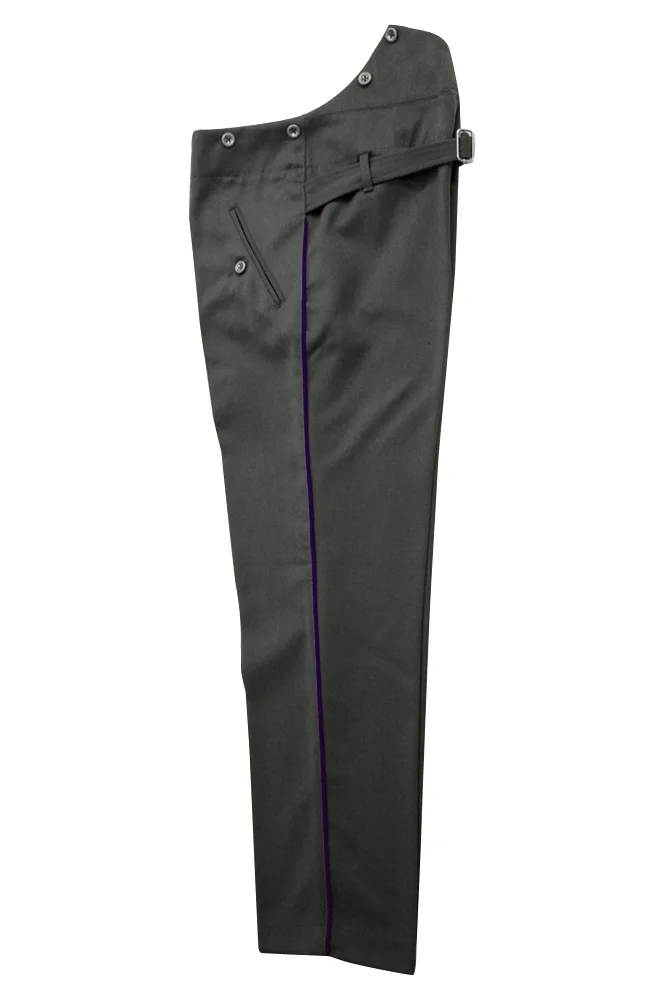   Wehrmacht German Officer Waffenrock Stone Grey Gabardine Dress Trousers German-Uniform