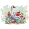 Goose-14CT Stamped Cross Stitch Kit(30*21cm)