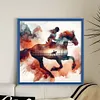 Running Horse-11CT Stamped Cross Stitch 40*40cm/15.75*15.75in tapestrymarket