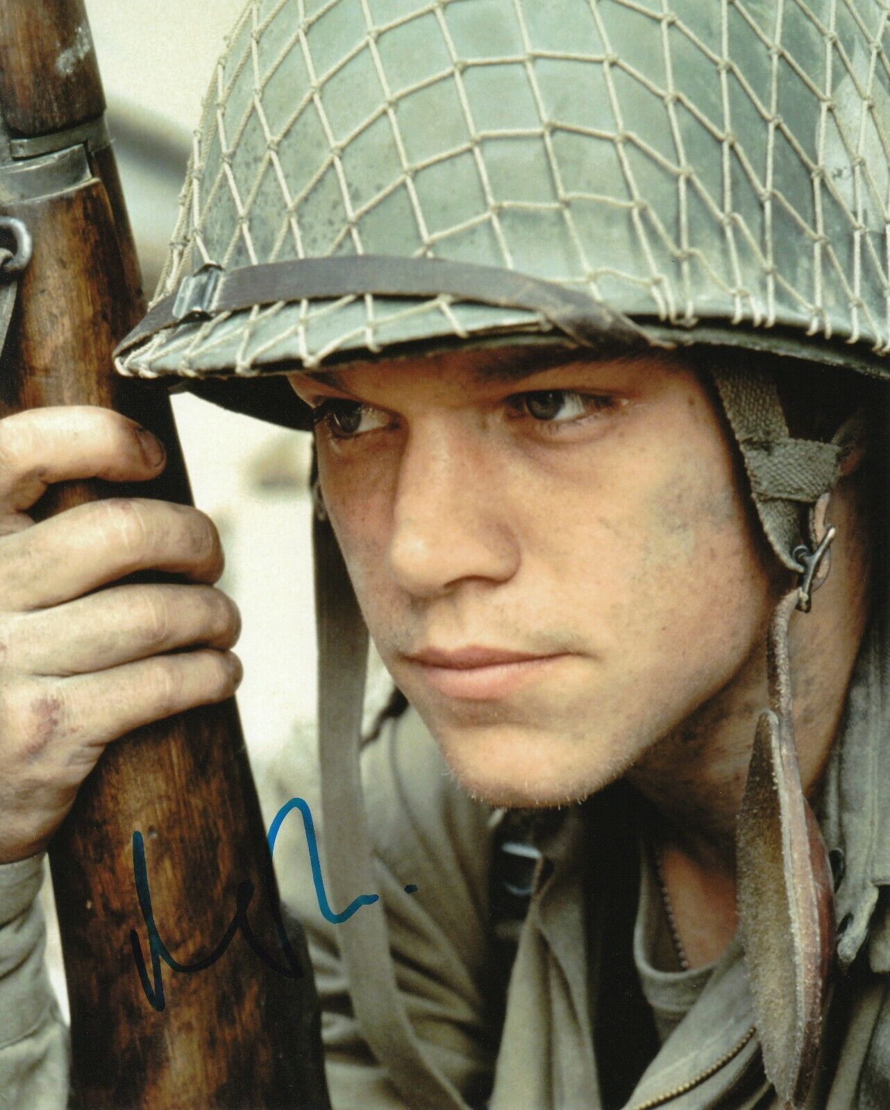 Matt Damon ‘Saving Private Ryan’ Autographed 8x10 Photo Poster painting with CoA