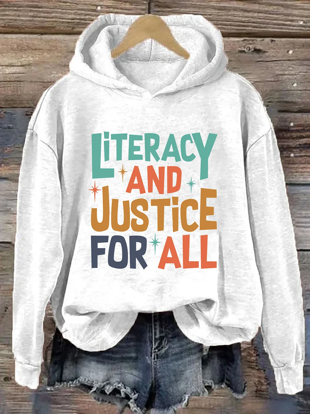 Literacy Justice for All Hoodie