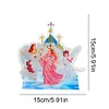 DIY Church Angel Diamond Painting Acrylic Desktop Ornaments