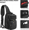 Brusttasche Taktisch Umhängetasche Molle Schultertasche Militärisch Wasserdicht Chest Sling Pack Casual Crossbody Bag für Outdoor Armee Reisen Wandern Camping Jagd