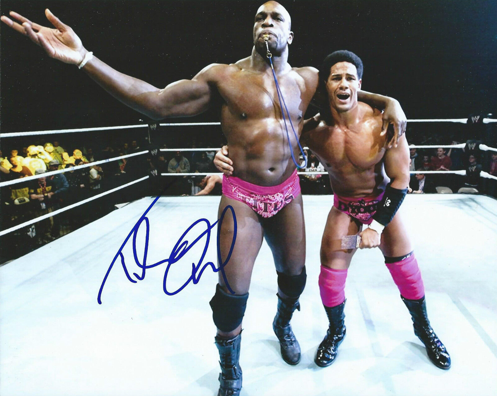 **GFA WWE Wrestling Champion *TITUS O'NEIL* Signed 8x10 Photo Poster painting MH1 COA**