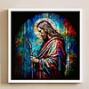 (Counted/Stamped) God Bless You Jesus - 11CT Cross Stitch 40*40cm