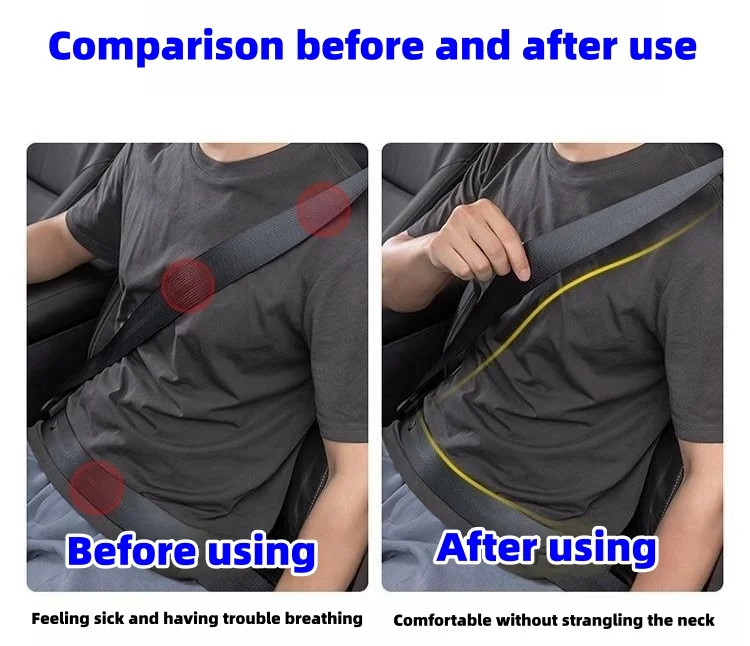 Car seat belt tightness adjustment anti-leash fixer