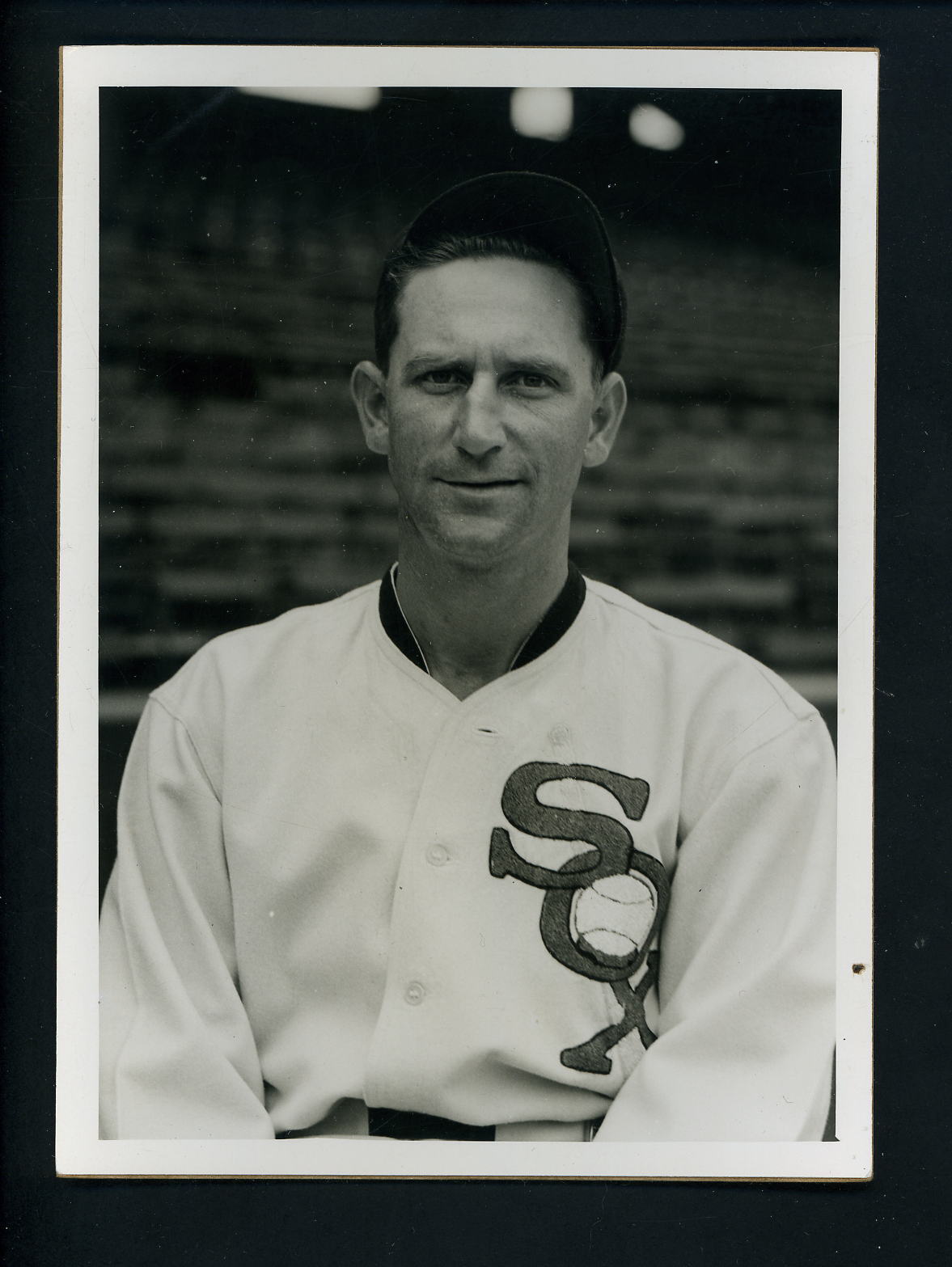 Rip Radcliff circa 1930's Press Original Photo Poster painting Chicago White Sox