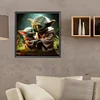 Yoda Star Wars - Rundbohrer Diamantmalerei - 40*40cm