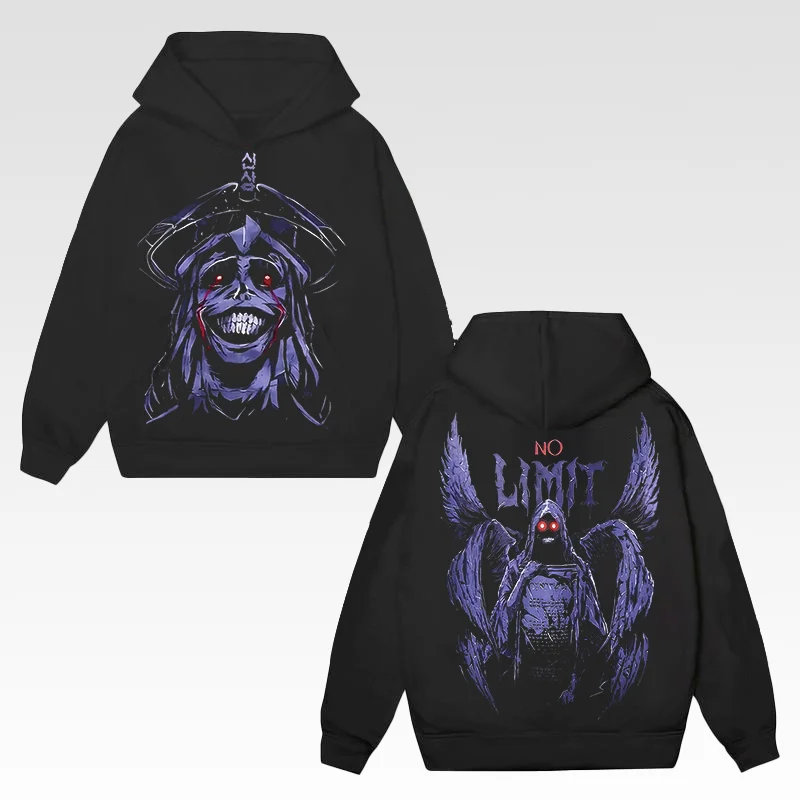 Solo Leveling Printed Oversized Unisex Hoodie