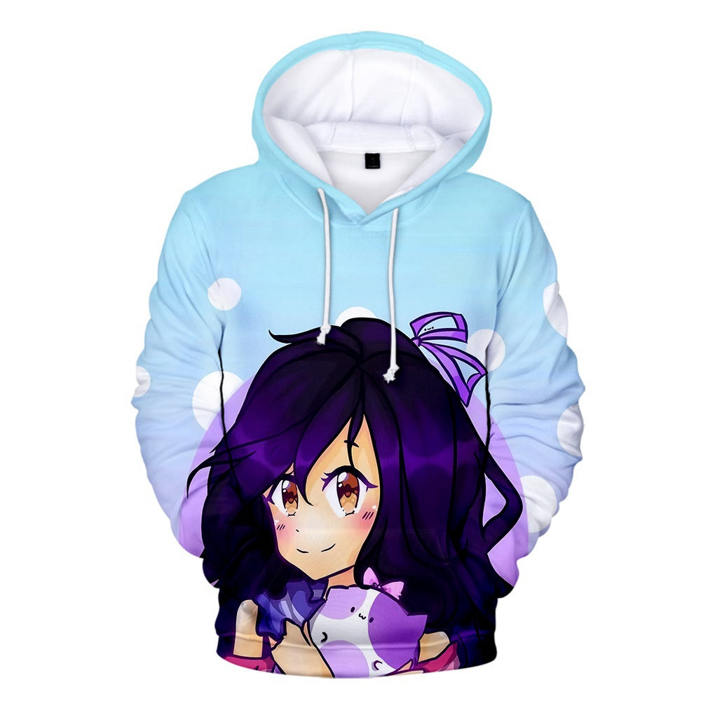 Aphmau Anime Hoodie Drawstring Sweatshirt Pullover Sweater