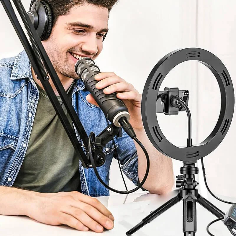 10“Professional LED Ring Light Kit