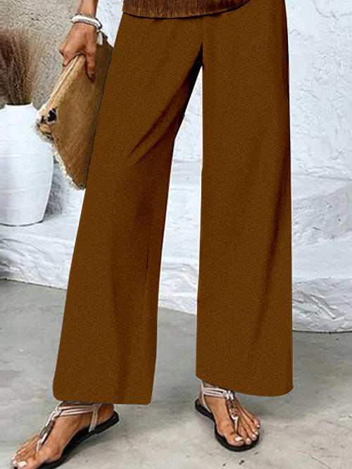 Women's Sleeveless Square Collar Graphic Printed Casual Set