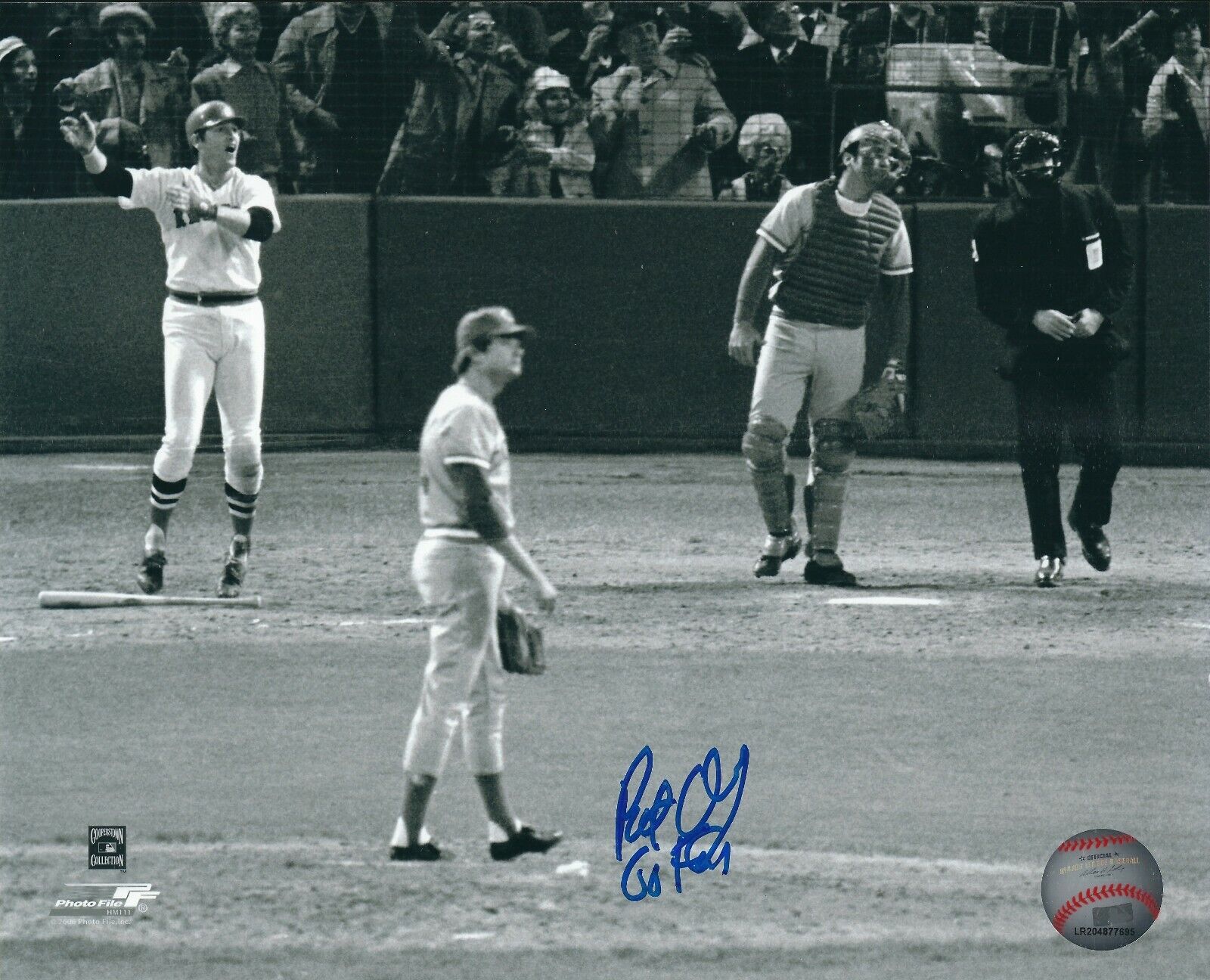 Autographed 8X10 PAT DARCY Cincinnati Reds Photo Poster painting - COA