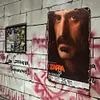 Frank Zappa - Panneaux en &eacute;tain m&eacute;tallique(20*30cm/30*40cm) - Musique